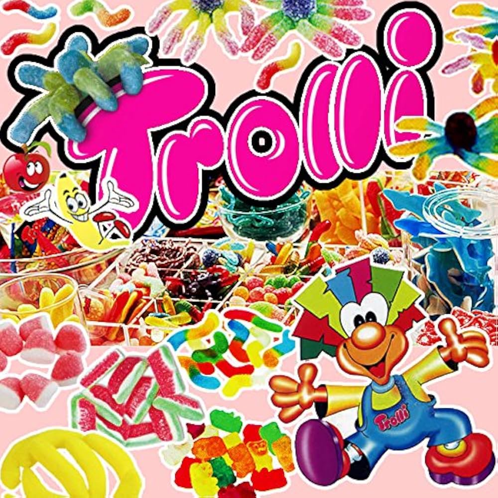 新品　専用出品　トローリー　正規品　イチゴグミ　60個×４ケース Amazon | Trolli トローリ ストロベリーキス グミ 6袋まとめ買い